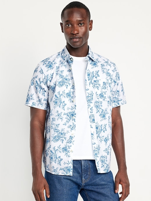 Image number 1 showing, Classic Fit Everyday Floral Shirt