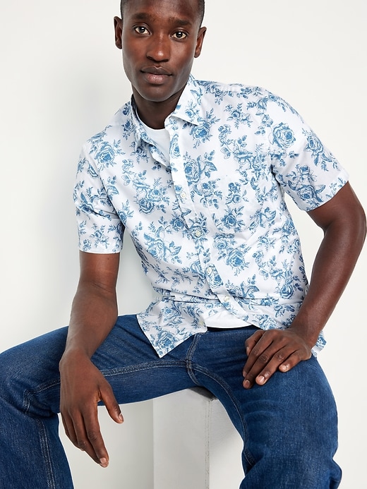 Image number 3 showing, Classic Fit Everyday Floral Shirt