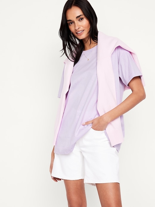 Image number 3 showing, Oversized EveryWear Tunic T-Shirt