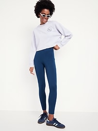 View large product image 3 of 4. High-Waisted Side-Pocket 7/8 Leggings