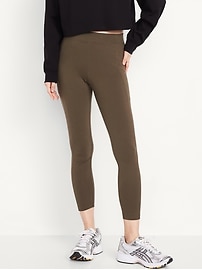 L'image numéro 1 présente Legging tendance à taille haute à superposer, longueur 7/8