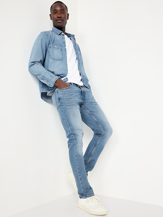 Image number 3 showing, Slim Lightweight Traveler Jean