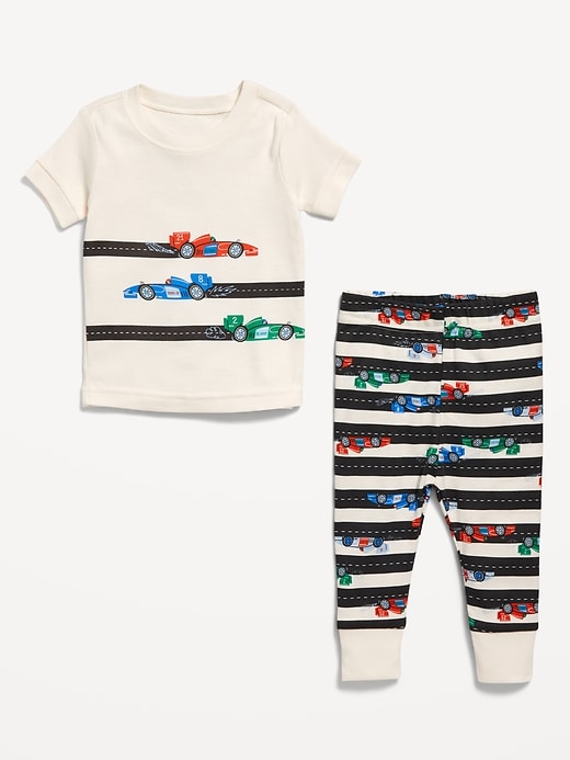 View large product image 2 of 2. Snug-Fit Graphic Pajama Set for Toddler & Baby