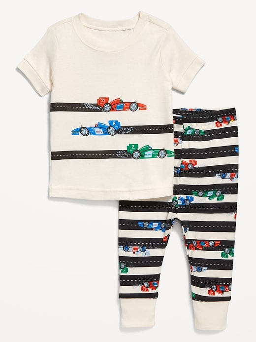 View large product image 1 of 2. Snug-Fit Graphic Pajama Set for Toddler & Baby