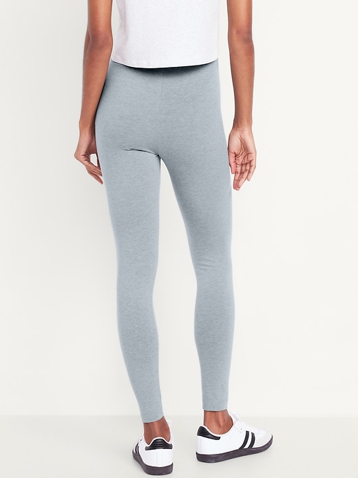 Image number 2 showing, High-Waisted Jersey Leggings