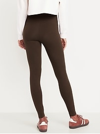 L'image numéro 2 présente Legging tendance à taille haute en jersey à superposer