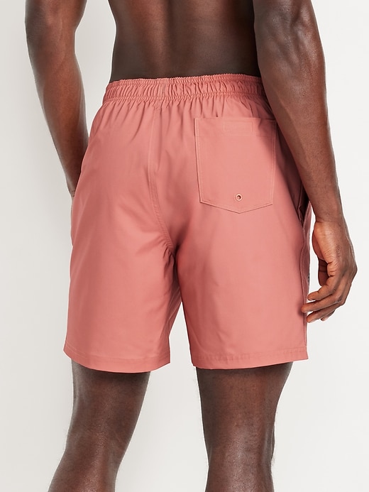 Image number 6 showing, Printed Swim Trunks -- 7-inch inseam