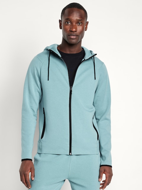 Veste à glissière à capuchon en Molleton dynamique 4.0