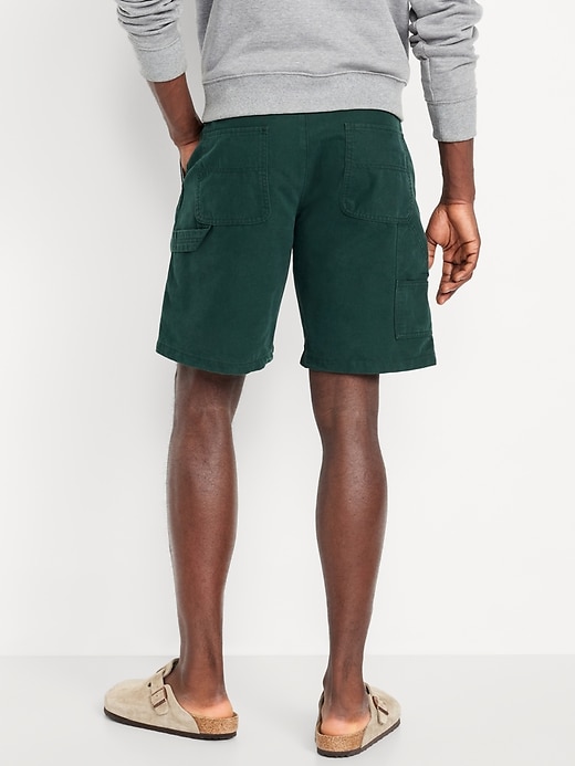 Image number 2 showing, Loose Twill Carpenter Shorts -- 9-inch inseam