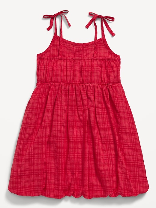 View large product image 2 of 2. Sleeveless Bubble Dress for Toddler Girls