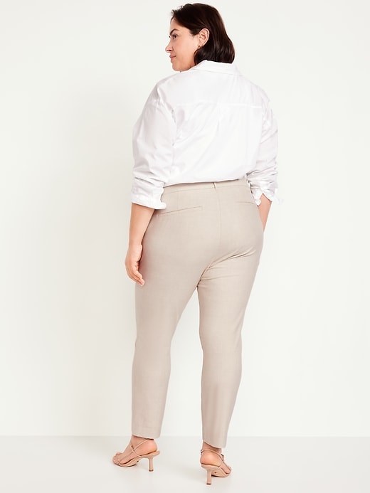 Image number 7 showing, High-Waisted Pixie Skinny Ankle Pants