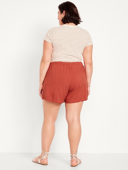 Image number 7 showing, High-Waisted Playa Shorts -- 3.5-inch inseam