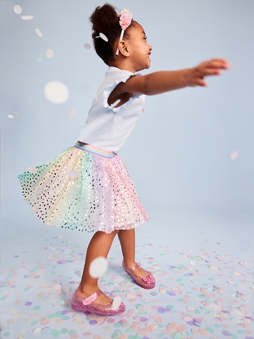 View large product image 1 of 5. Birthday Tulle Swing Skirt for Toddler Girls