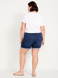 High-Waisted Wow Jean Shorts -- 7-inch inseam