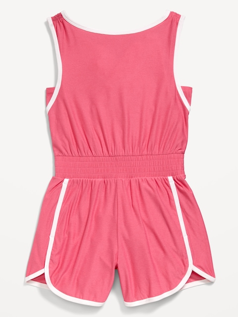 CloudMotion Sleeveless Romper for Girls