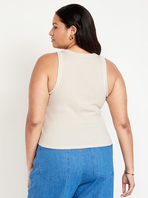 Image number 8 showing, Snug Crop Tank Top