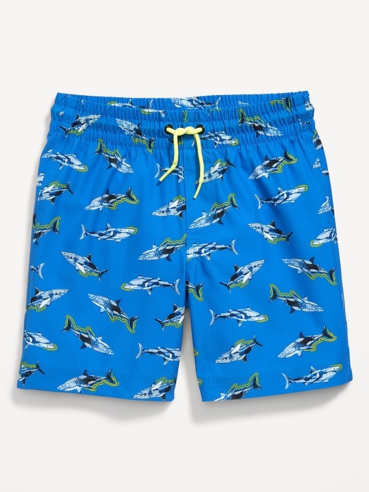 View large product image 1 of 1. Printed Swim Trunks for Boys