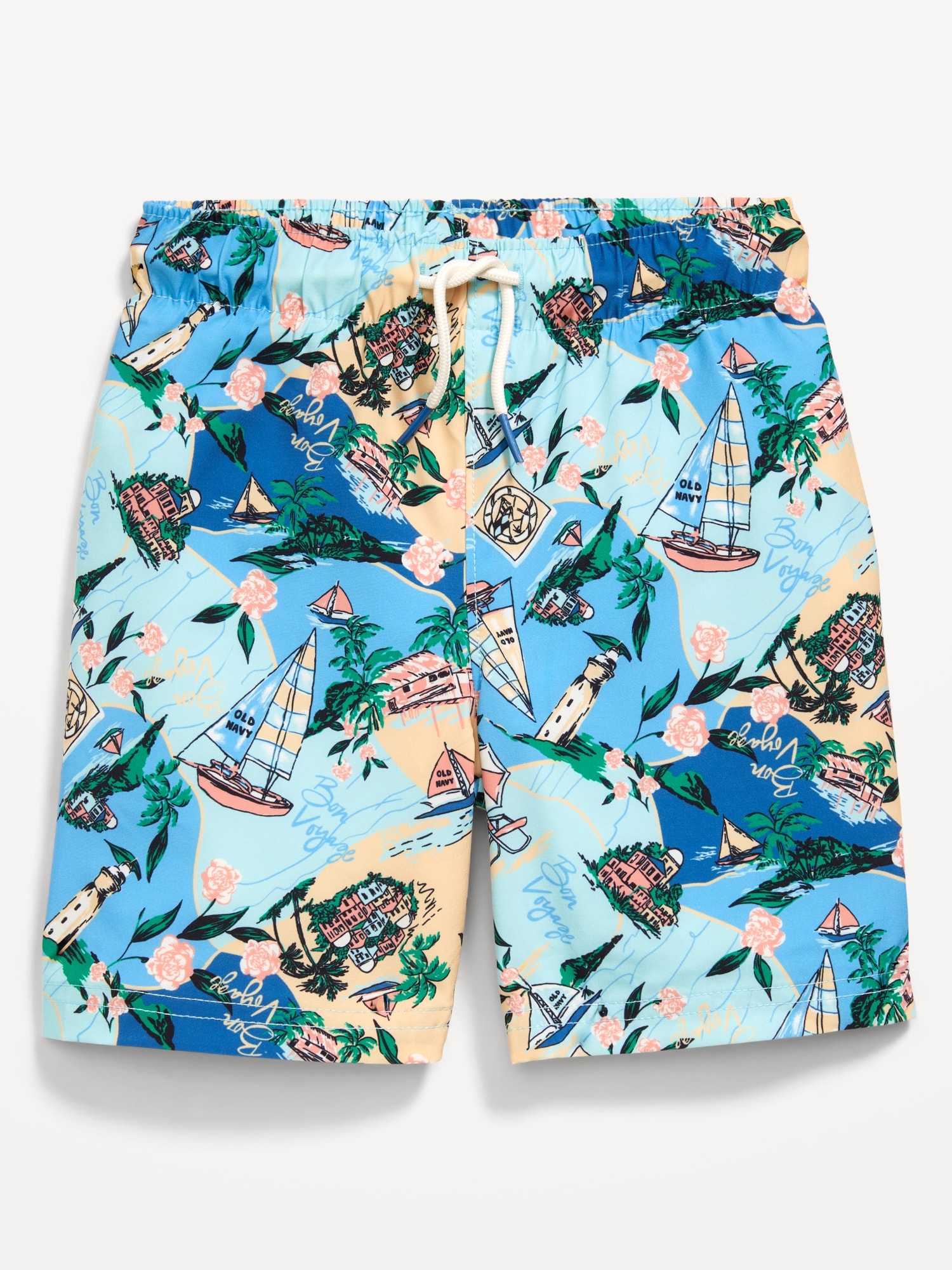 Printed Swim Trunks for Toddler Boys