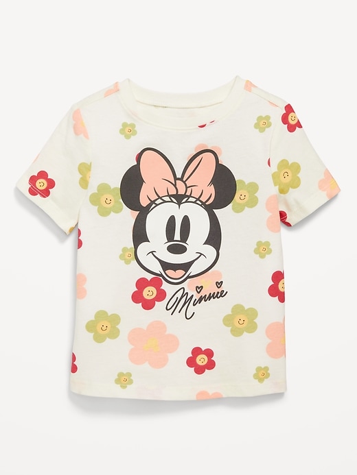 View large product image 1 of 1. Disney© Minnie Mouse Graphic T-Shirt for Toddler Girls