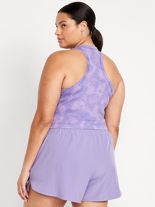 Image number 8 showing, Fitted Seamless Crop Tank Top