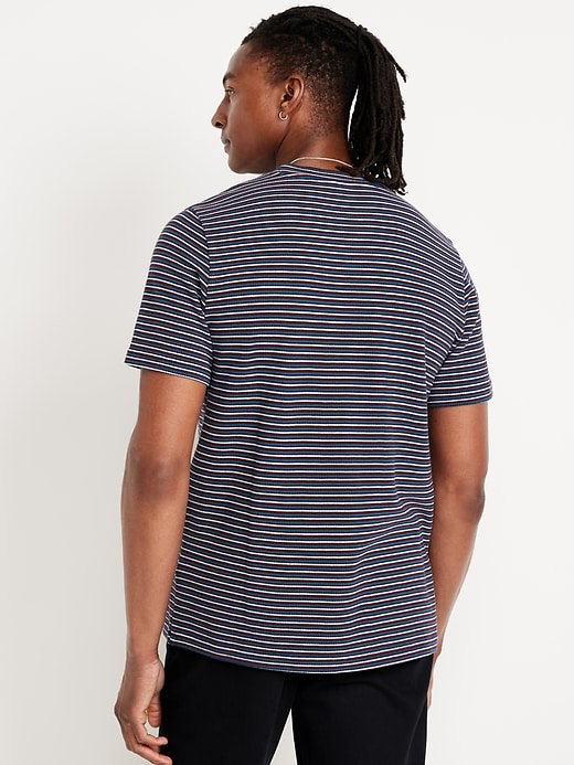 Image number 5 showing, Jacquard-Stripe T-Shirt