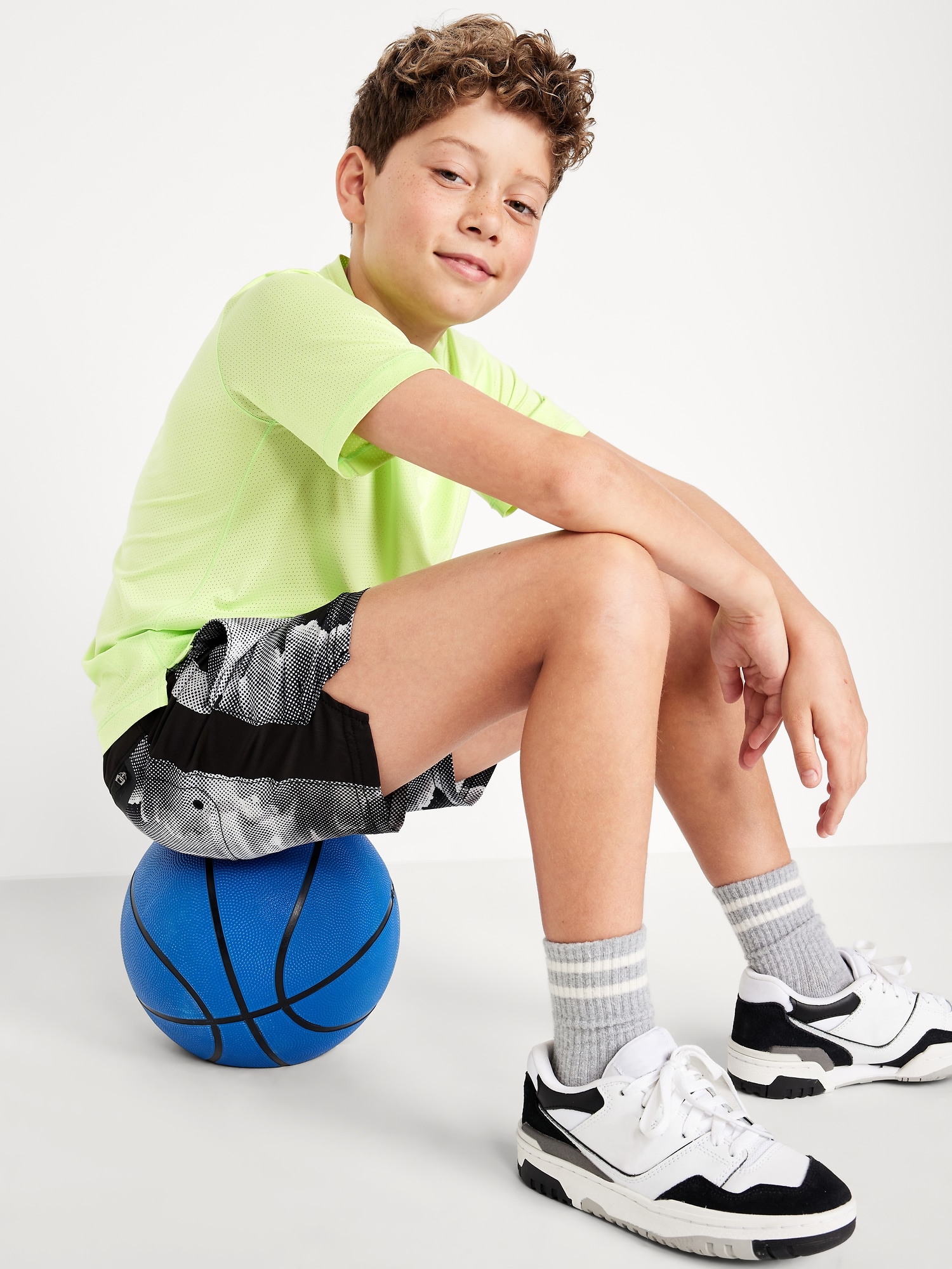 Short-Sleeve Go-Dry Cool Performance T-Shirt for Boys