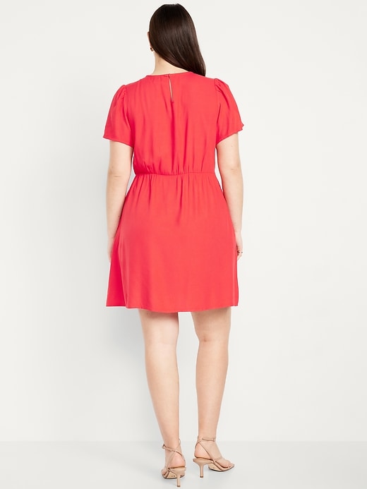 Image number 5 showing, Crepe Mini Dress