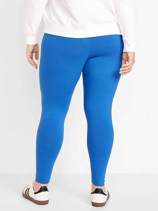 Image number 8 showing, High-Waisted Jersey Ankle Leggings