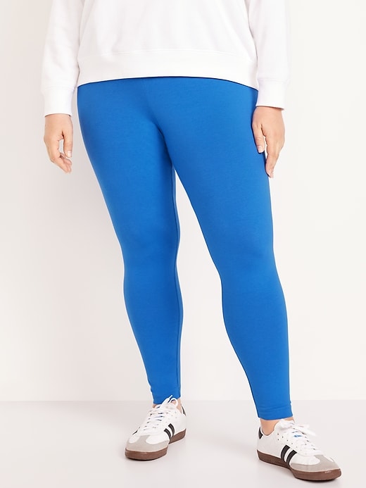 Image number 7 showing, High-Waisted Jersey Ankle Leggings