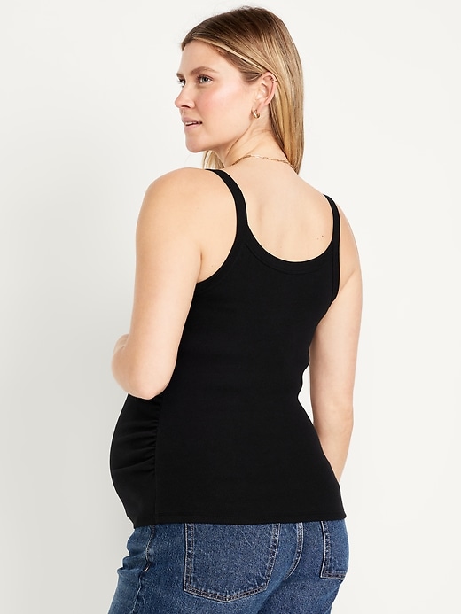 Image number 2 showing, Maternity Ribbed Cami Tank Top