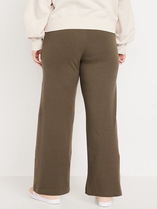 Image number 6 showing, High-Waisted Wide-Leg Leggings