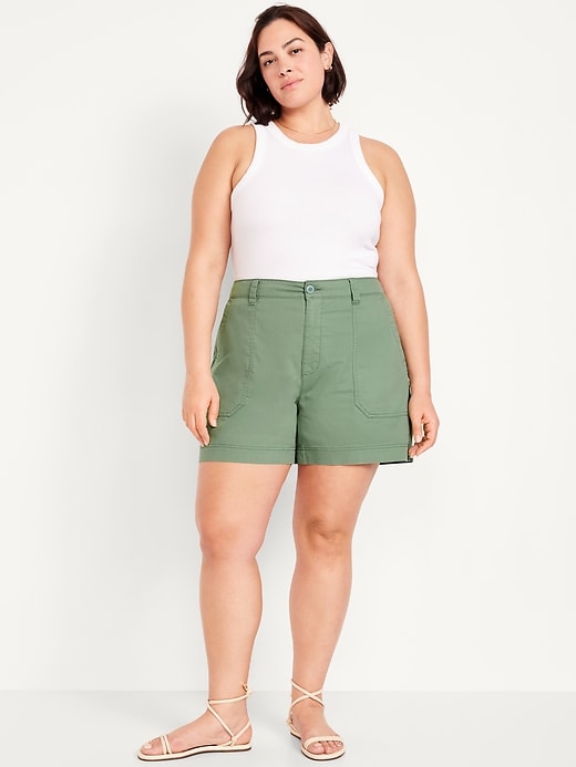 Image number 6 showing, High-Waisted OGC Chino Shorts -- 5-inch inseam