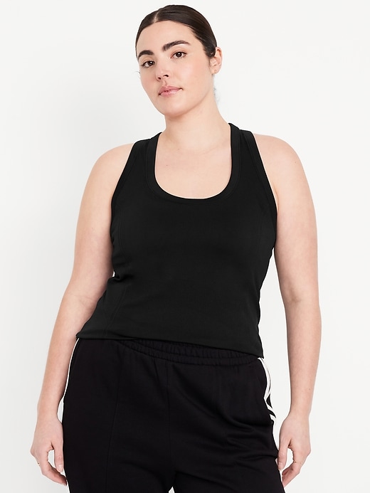 Image number 3 showing, Fitted Seamless Tank Top