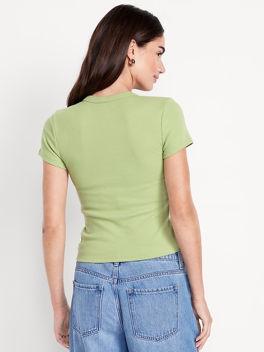 Image number 2 showing, Snug Crop T-Shirt