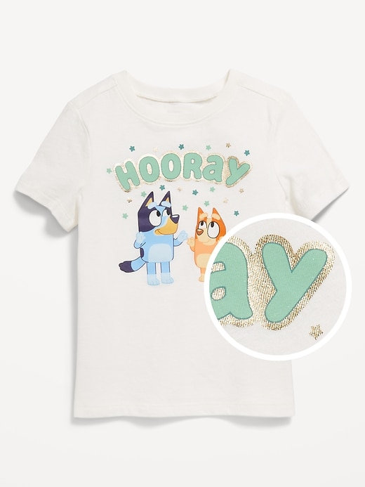 View large product image 1 of 1. Bluey™ Unisex Graphic T-Shirt for Toddler