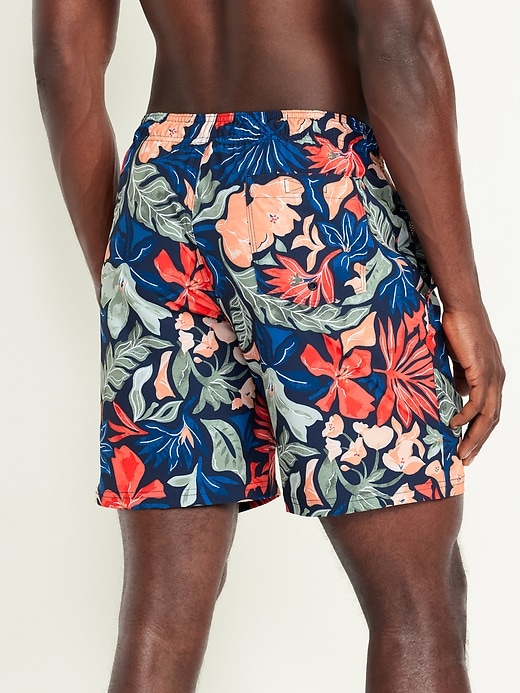 Image number 8 showing, Garment-Dyed Swim Trunks -- 7-inch inseam