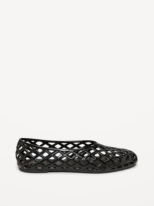 Image number 4 showing, Jelly Lattice Ballet Flats