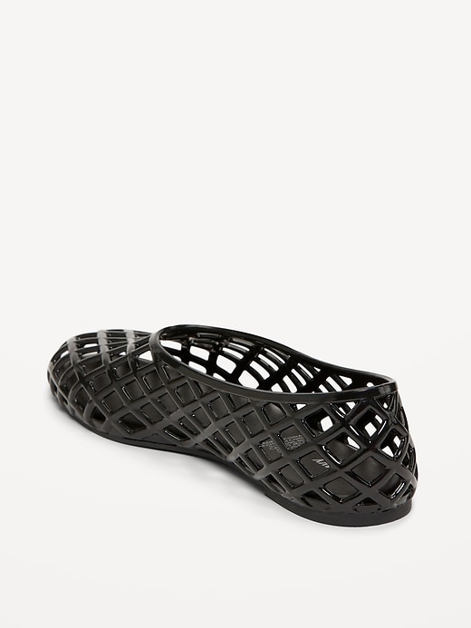 Image number 5 showing, Jelly Lattice Ballet Flats