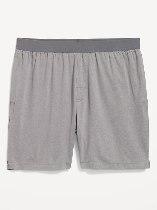 Image number 3 showing, Jersey Pajama Shorts for Men