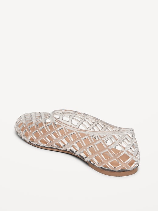 Image number 8 showing, Jelly Lattice Ballet Flats