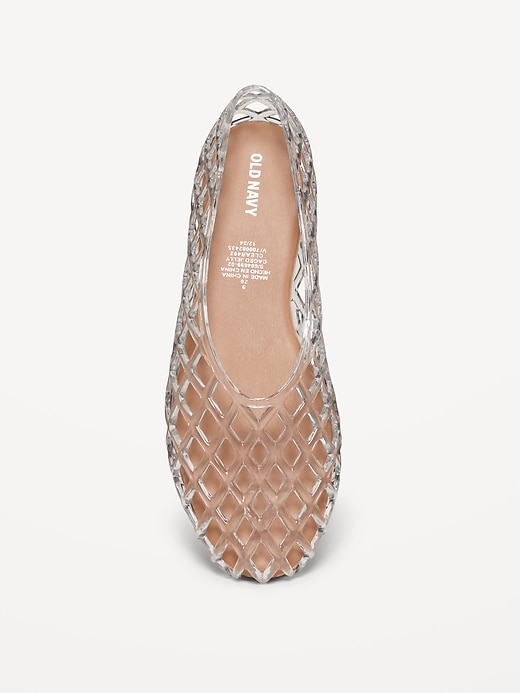 Image number 6 showing, Jelly Lattice Ballet Flats