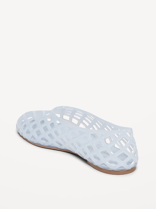 Image number 5 showing, Jelly Lattice Ballet Flats