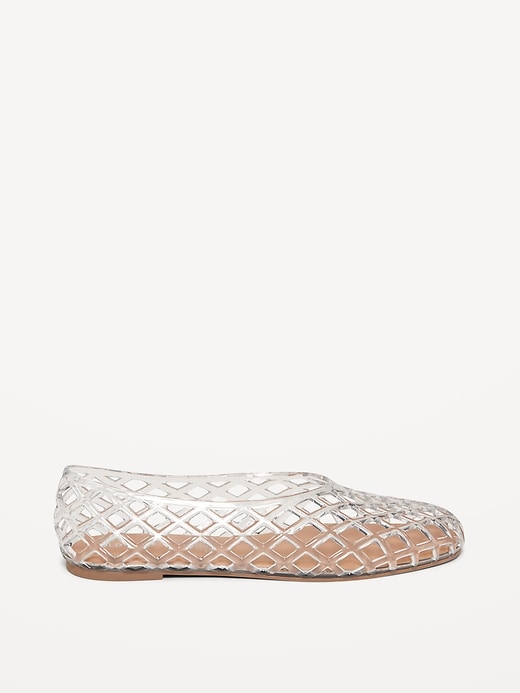 Image number 7 showing, Jelly Lattice Ballet Flats