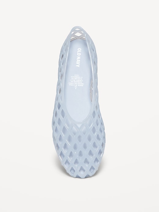 Image number 3 showing, Jelly Lattice Ballet Flats