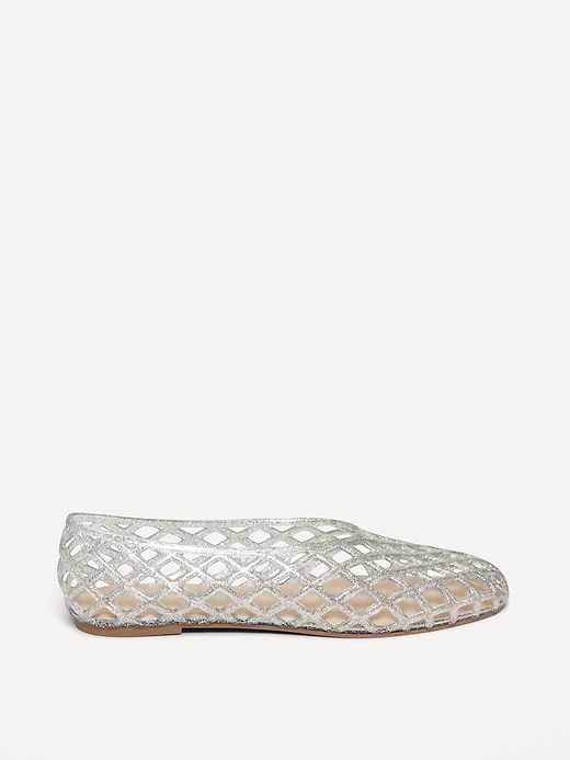 Image number 4 showing, Jelly Lattice Ballet Flats