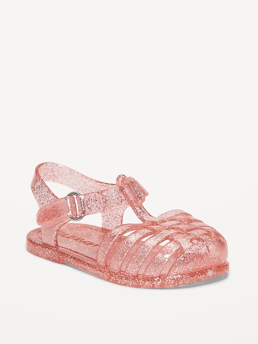 View large product image 1 of 5. Jelly Fisherman Sandals for Toddler Girls