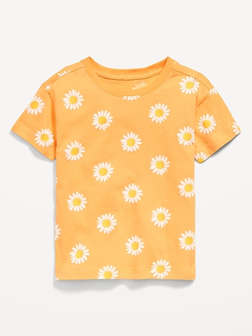 View large product image 1 of 1. Printed Short-Sleeve T-Shirt for Toddler Girls