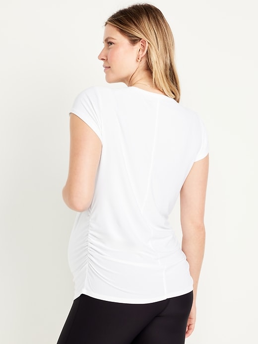 Image number 5 showing, CloudMotion Maternity Base Layer T-Shirt