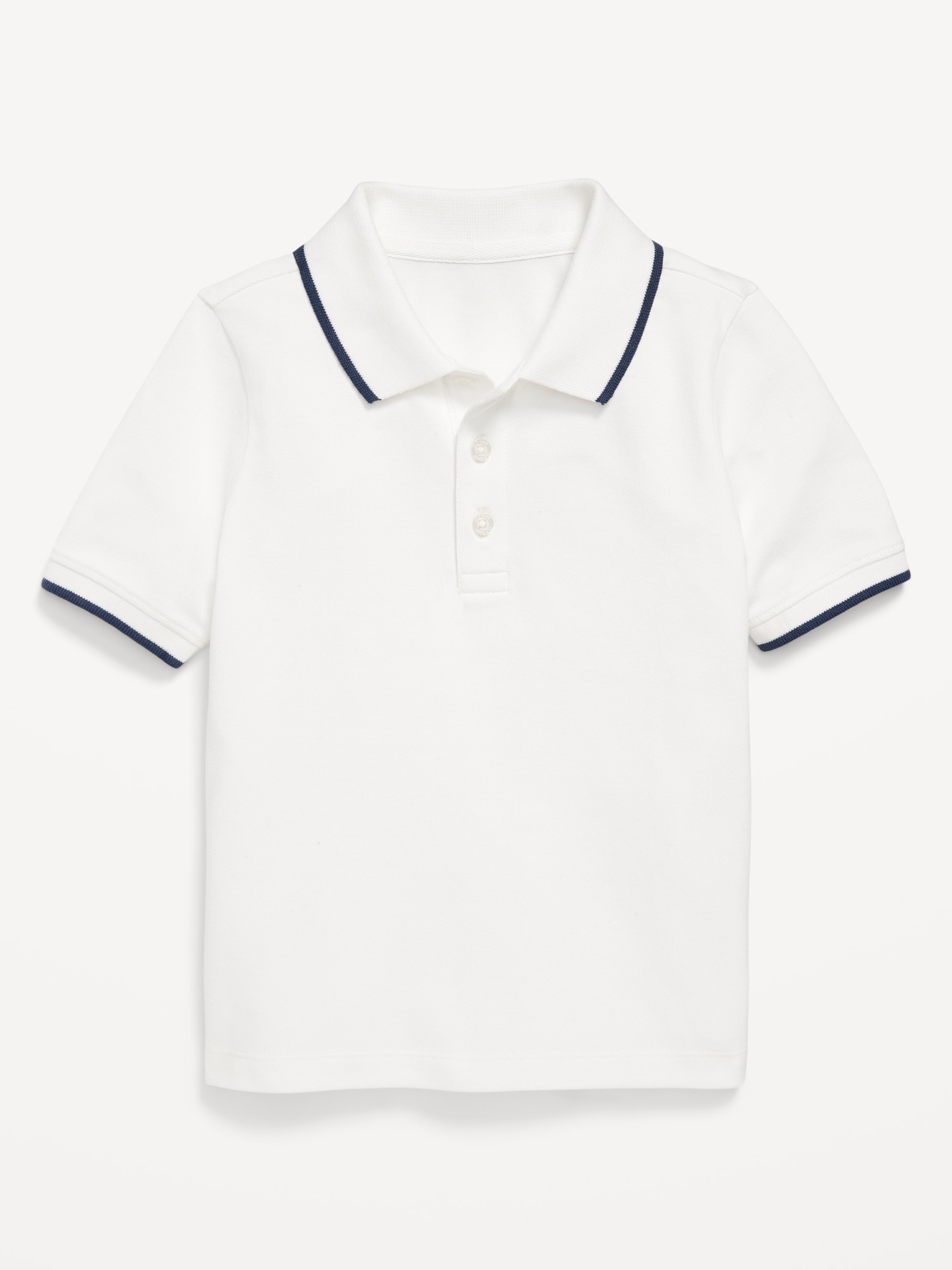 Short-Sleeve Pique Polo Shirt for Toddler Boys