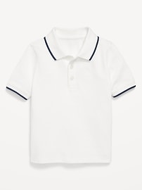 Image number 1 showing, Short-Sleeve Pique Polo Shirt for Toddler Boys